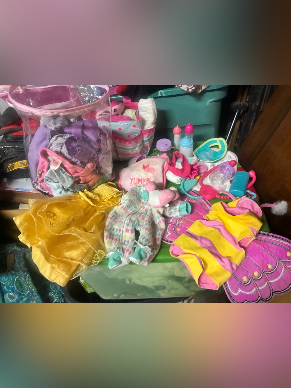 Baby Doll Clothes, Diaper bag, andaccessories